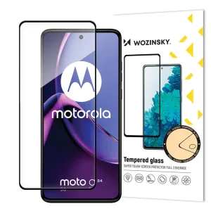 Wozinsky 5D Tvrdené sklo pre Motorola Moto G84 5G, čierne