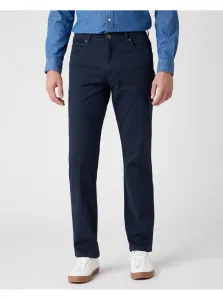 Voľnočasové nohavice pre mužov Wrangler - modrá #1058885