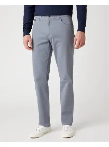 Voľnočasové nohavice pre mužov Wrangler - modrá, sivá #1058887