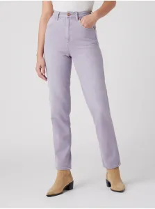 Light Purple Women's Straight Fit Jeans Wrangler - Women #638410
