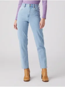 Light Blue Women's Straight Fit Jeans Wrangler - Women #638421