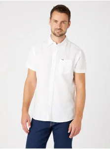Biela pánska košeľa Wrangler #685292