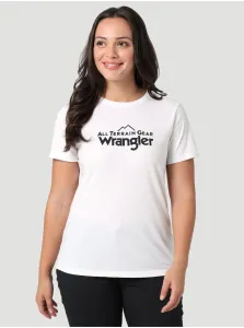 White Women's T-Shirt Wrangler - Women #625319