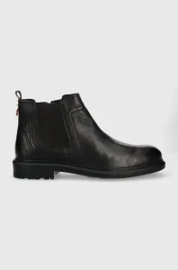 Kožené topánky chelsea Wrangler Freedom Chelsea pánske, čierna farba #6140904