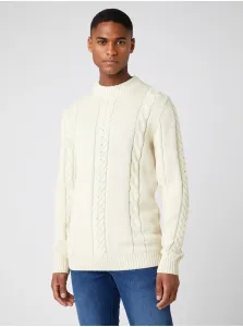 Cream Men's Sweater Wrangler - Men #729826