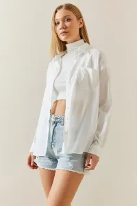 XHAN White Buttoned Basic Shirt
