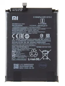 Baterie BN55 pro Xiaomi Redmi Note 9S 5020mAh (Service Pack) #9261270
