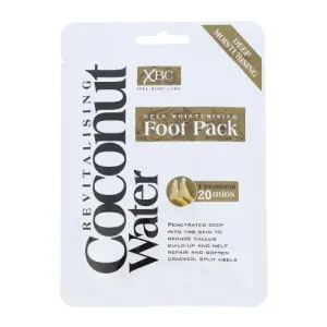 XPel Hydratačná maska na nohy v ponožkách Coconut Water (Deep Moisturising Food Pack) 1 ks
