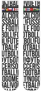 Ponožky XPOOOS Euro 2020 Yell Viac farieb #2602122