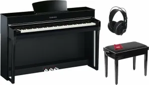 Yamaha CLP-735 PE SET Polished Ebony Digitálne piano