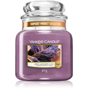 Yankee Candle Dried Lavender & Oak vonná sviečka Classic veľká 411 g