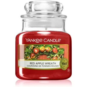 Yankee Candle Vonná sviečka Classic malý Veniec z červených jabĺčok (Red Apple Wreath) 104 g