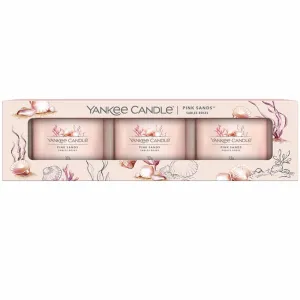 Yankee Candle Pink Sands darčeková kazeta vonná sviečka 3 x 37 g unisex