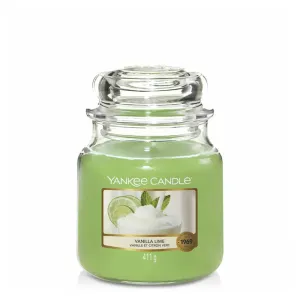 Yankee Candle Aromatická sviečka Classic stredná Lime & Coriander 411 g