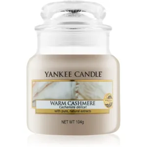 Yankee Candle Aromatická sviečka Classic malá Warm Cashmere 104 g