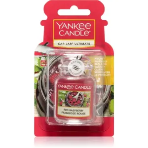 Yankee Candle Red Raspberry Car Jar 1 ks vôňa do auta unisex