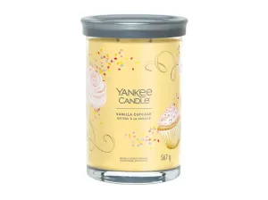 Yankee Candle Aromatická sviečka Signature tumbler veľký Vanilla Cupcake 567 g