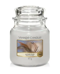 Yankee Candle Autumn Pearl 411 g vonná sviečka unisex