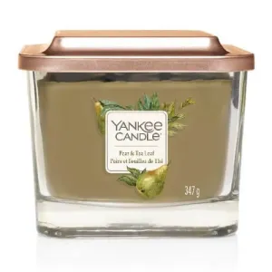 Yankee Candle Aromatická sviečka stredná hranatá Pear & Tea Leaf 347 g
