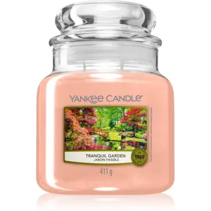 Yankee Candle Aromatická sviečka Classic stredná Tranquil Garden 411 g