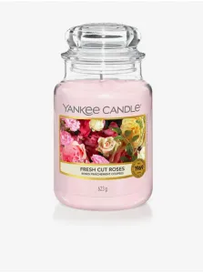 Yankee Candle Fresh Cut Roses vonná sviečka Classic malá 623 g #388816
