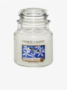 Yankee Candle Aromatická sviečka strednej Midnight Jasmine 411 g