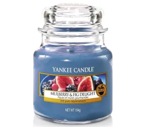 Yankee Candle Yankee Candle - Vonná sviečka MULBERRY & FIG  malá 104g 20-30 hod