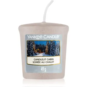 Yankee Candle Aromatická votívna sviečka Candelit Cabin 49 g
