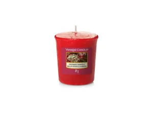 Yankee Candle Aromatická votívna sviečka Peppermint Pinwheels 49 g
