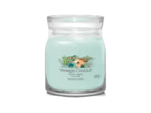 Yankee Candle Aromatická sviečka Signature sklo stredná Aloe & Agave 368 g