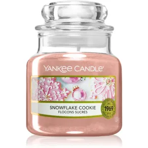 Yankee Candle Snowflake Cookie vonná sviečka Classic veľká 104 g
