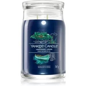 Yankee Candle Aromatická sviečka Signature sklo veľké Lakefront Lodge 567 g