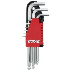 YATO Súprava kľúčov imbus s guličkou 9 ks extra dlhšie #7494299