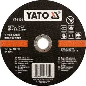 Yato Kotúč na kov 115 × 22 × 1,2 mm INOX