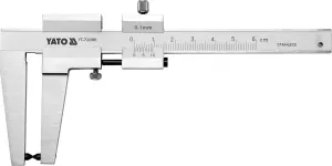 Mechanické posuvné meradlo na brzdové kotúče