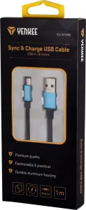 Synchronizačný a nabíjací kábel USB 1 m #7038618