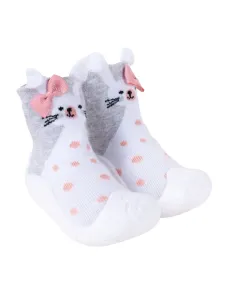 Yoclub Kids's Baby Girls' Anti-skid Socks With Rubber Sole OBO-0138G-AA0B #4485998