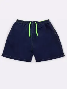 Yoclub Kids's Boys' Beach Shorts LKS-0062C-A100 Navy Blue #6697829
