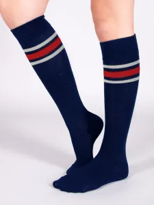 Yoclub Kids's Girl's Cotton Knee-high Socks SKA-0048G-AA00-003 Navy Blue #6396290