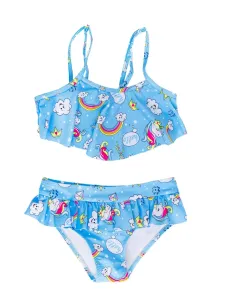 Yoclub Kids's Girls' Two-Piece Swimming Costume LKD-0030G-A100 #6751357