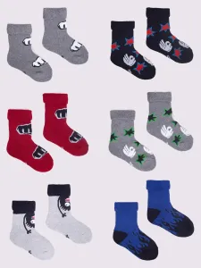 Yoclub Kids's Terry Socks 6-Pack SKF-0003C-AA00-002 #8579632
