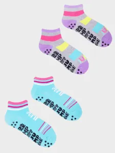 Yoclub Kids's Trampoline Socks 2-Pack SKS-0021G-AA0A-001 #9170064