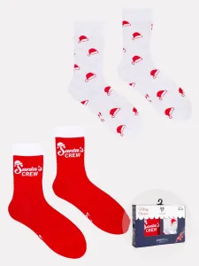 YO! SKA-X042F Merry Christmas krabička A'2 Pánské ponožky #8254215