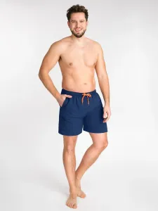 Yoclub Man's Swimsuits Men's Beach Shorts Navy Blue #9496436