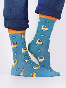 Yoclub Man's Cotton Socks Patterns Colors SKA-0054F-H600 #5579950