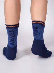 Yoclub Man's Men's Sports Socks SKA-0099F-A400 Navy Blue #6731309