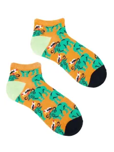 Yoclub Unisex's Ankle Funny Cotton Socks Patterns Colours SKS-0086U-B200 #4623088