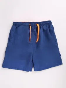 Yoclub Kids's Swimsuits Boys' Beach Shorts P4 Navy Blue #9502573