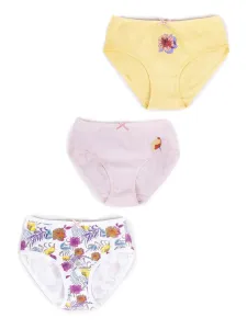 Yoclub Kids's Cotton Girls' Briefs Underwear 3-pack BMD-0030G-AA30-002 #734875