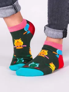 Yoclub Unisex's Ankle Funny Cotton Socks Patterns Colours SKS-0086U-A200 #719843